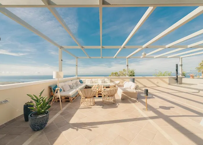 Canaan In Tenerife - Heated Pool, Ocean Views, Palm Garden, Lejlighed