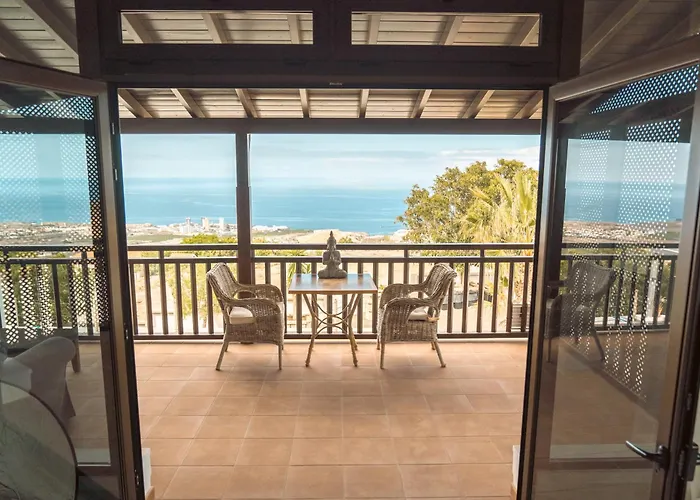 Canaan In Tenerife - Heated Pool, Ocean Views, Palm Garden, Apartament *