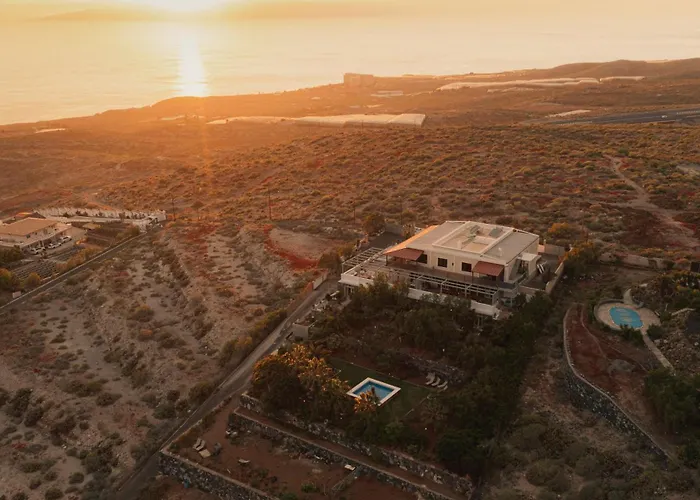 Canaan In Tenerife - Heated Pool, Ocean Views, Palm Garden,