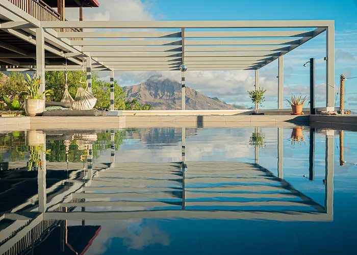 Appartement Canaan In Tenerife - Heated Pool, Ocean Views, Palm Garden, Costa Adeje (Tenerife)