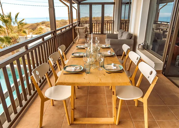 Apartment Canaan In Tenerife - Heated Pool, Ocean Views, Palm Garden,